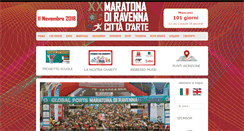 Desktop Screenshot of maratonadiravenna.com
